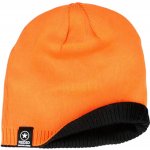 2moro REDSD pánská zimní beanie oboustranná oranžová černá – Hledejceny.cz