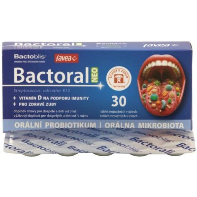 Favea Bactoral Neo 30 tablet – Zboží Dáma