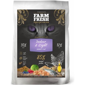 Farm Fresh Cat Indoor and Light 1,8 kg