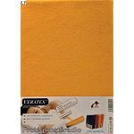 VERATEX Froté prostěradlo sytě žluté 200x240 – Zboží Dáma