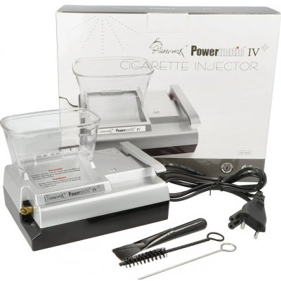 Powermatic Elektrická plnička dutinek IV stříbrná – Zboží Mobilmania