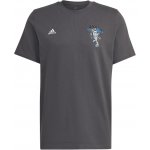 adidas tričko MESSI Icon Graphic grey