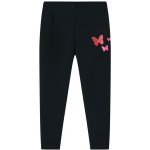 Wolf & Wolfie Dívčí zateplené legíny černá – Zboží Dáma