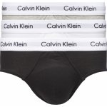 Calvin Klein pánské slipy 3 Pack Briefs Cotton St 0000U2661G998 černá/bílá/šedá – Hledejceny.cz