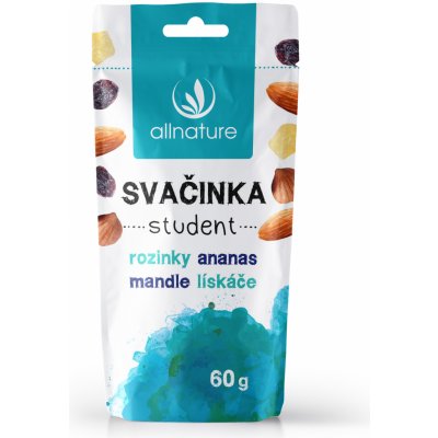 Allnature směs svačinka Student 60 g – Zbozi.Blesk.cz