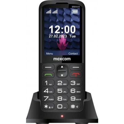 MaxCom Comfort MM445 černý – Zboží Živě