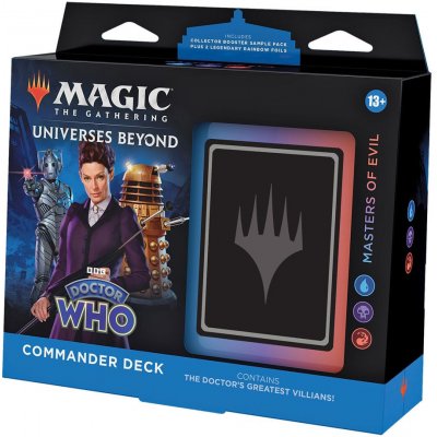 Wizards of the Coast Magic The Gathering Doctor Who Commander Deck Masters of Evil – Hledejceny.cz