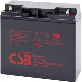 CSB 12V 17Ah olověný akumulátor M5 (GP12170)