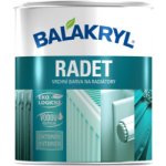 Balakryl Radet vrchní barva na radiátory 2,5kg bílá