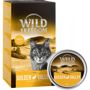 Wild Freedom Adult golden valley králičí a kuřecí 24 x 85 g