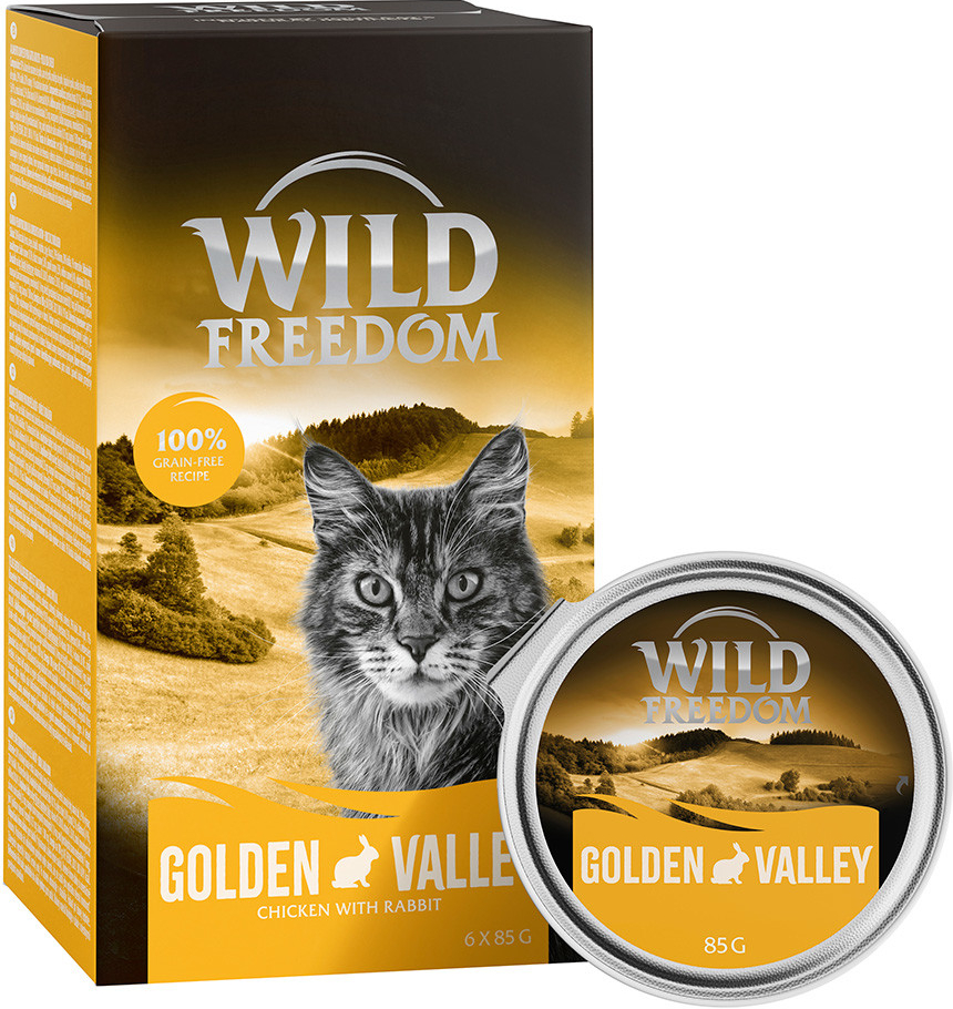 Wild Freedom Adult golden valley králičí a kuřecí 24 x 85 g