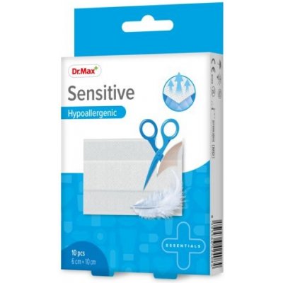 Dr. Max Sensitive Hypoallergenic 6 x 10 cm 10 ks – Sleviste.cz