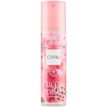 C-THRU Mood Oasis Rose Caress osvěžující tělový sprej 200 ml