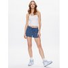 Dámské šortky BDG Urban Outfitters šortky z materiálu BDG LINEN 5 POCKET SHORT 76476407 Šedá