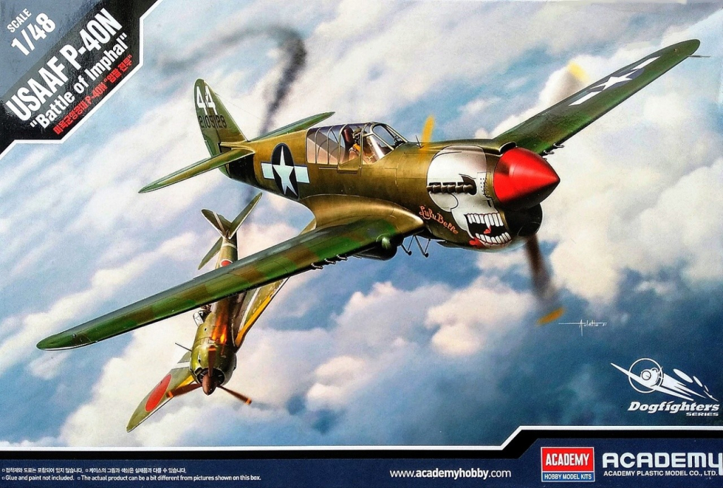 Academy USAAF P 40N Battle of Imphal Limited Edition 1:48