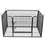 Fendrea Ohrádka pro psy 122 x 80 x 70 cm šedá – Hledejceny.cz