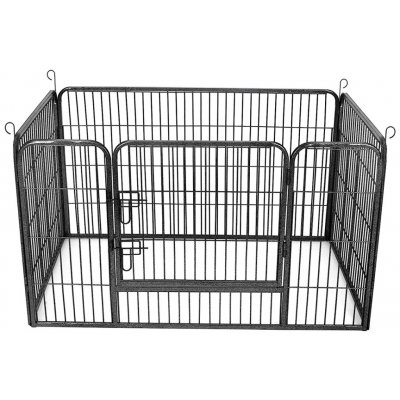 Fendrea Ohrádka pro psy 122 x 80 x 70 cm šedá – Hledejceny.cz