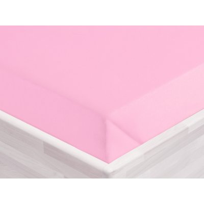 Biante bavlna prostěradlo/plachta Moni MOD-507 Světle růžové 140x260