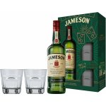 Jameson 40% 0,7 l (dárkové balení 2 sklenice) – Hledejceny.cz