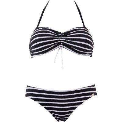 Axis Proužek dámské dvoudílné plavky černá – Sleviste.cz