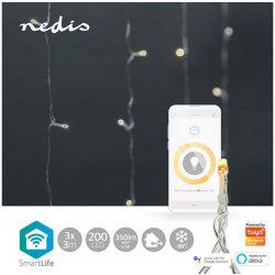 NEDIS Smart LED vánoční řetěz WIFILXC01W200 3m WiFi Tuya