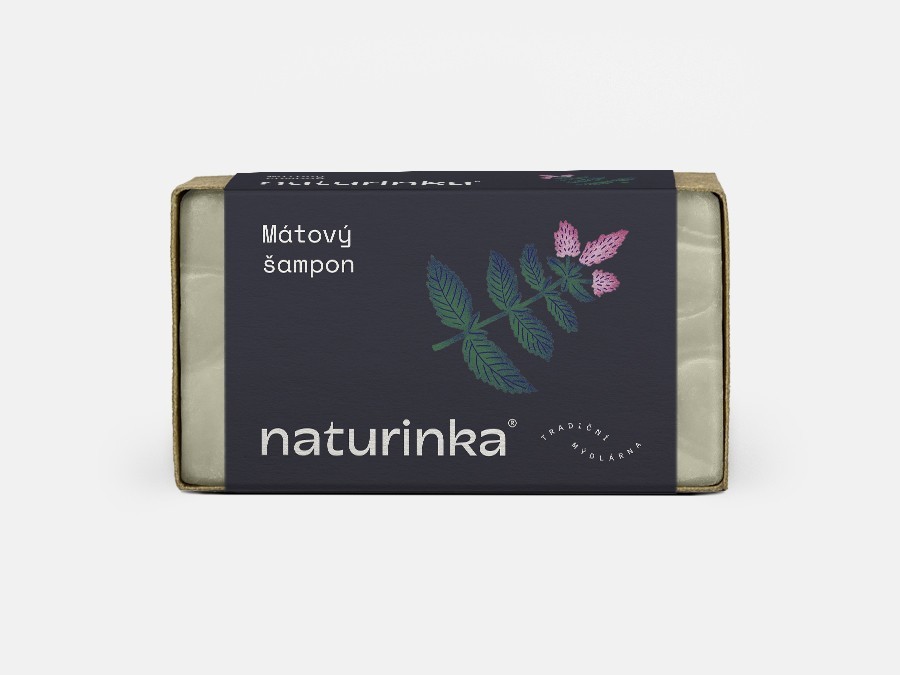 Naturinka přírodní mátový šampon 110 g