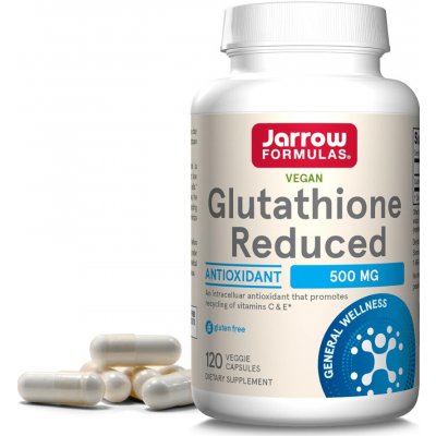 Jarrow Glutathione redukovaný 500 mg x 120 kapslí – Hledejceny.cz