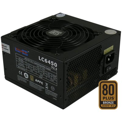 LC Power Super Silent Series 450W LC6450 V2.3 – Zboží Mobilmania