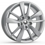 Škoda Trius 7x17 5x112 ET49 silver – Zboží Mobilmania