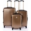Cestovní kufr Bertoo Torino zlatá set 3v1 99l, 60l, 36l