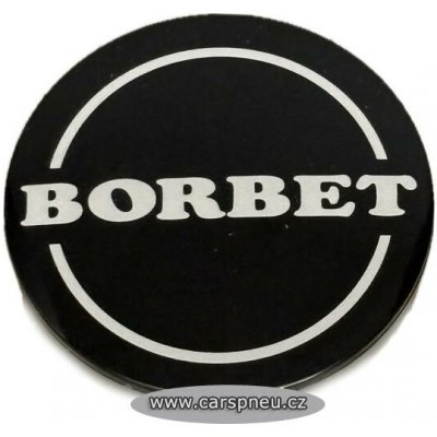 Středová krytka s logem | BORBET | 60 mm | balení 1 ks (3B0071213666) – Hledejceny.cz