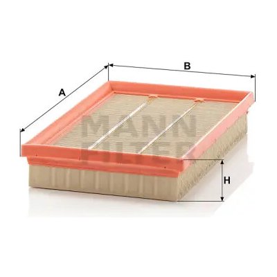 MANN FILTER Vzduchový filtr C 2683 – Hledejceny.cz