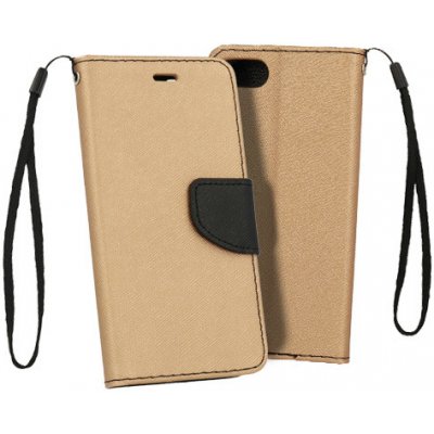 Pouzdro Telone Fancy Book Xiaomi Mi 8 Pro - zlato/černé – Zboží Mobilmania