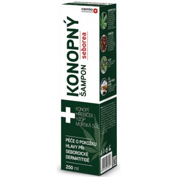 Cemio Konopný šampon Seborea 250 ml