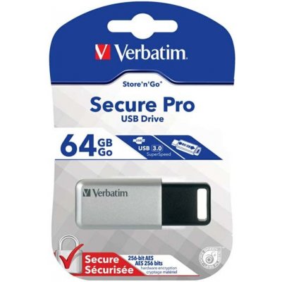 Verbatim Store 'n' Go Secure Pro 64GB 98666 – Zbozi.Blesk.cz