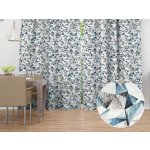 Biante Dekorační závěs Porto PRT-007 Modro-hnědé krystaly - šířka 130 cm 130x190 cm – Hledejceny.cz