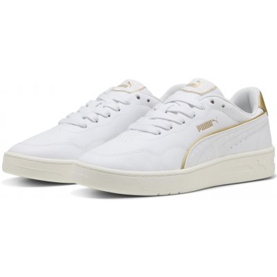 Puma COURT LALLY DAYINIGHT 40268201 WHITE/ WHITE/GOLD – Zboží Mobilmania