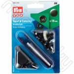 Knoflík stiskací SPORT & CAMPING 15 mm ČERNÝ NIKL – Zboží Dáma