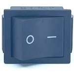 Tracon electric Kolébkový vypínač ON-OFF, 2-poloh. černý, 16A, 250V, 0-I IP40, 6A – Zboží Mobilmania
