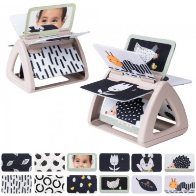 Taf Toys otočná knížka Black & White – Zboží Dáma