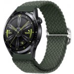 BStrap Elastic Nylon řemínek na Samsung Galaxy Watch 3 45mm, olive green SSG025C0401 – Sleviste.cz