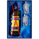 Bohemia Crystal Becherovka set Becher 0 5l broušené sklenice na likér 2 ks 50 ml – Zboží Dáma