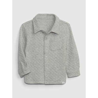GAP Baby dětská bunda šedá – Zboží Dáma