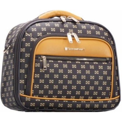 Snowball Kosmetický kufr Snowball 39204B-12-60 12 L hnědá – Sleviste.cz