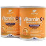 Nature´s Finest 2x Vitamin C + Selenium + Zinc 150 g – Hledejceny.cz