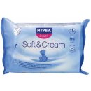 Nivea Baby Soft & Cream vlhčené ubrousky 20 ks
