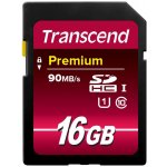 Transcend SDHC 16 GB UHS-I U1 TS16GSDU1 – Zboží Mobilmania