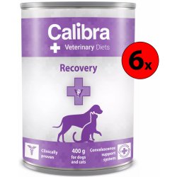 Calibra Veterinary Diets Recovery Dog Cat 6 x 400 g
