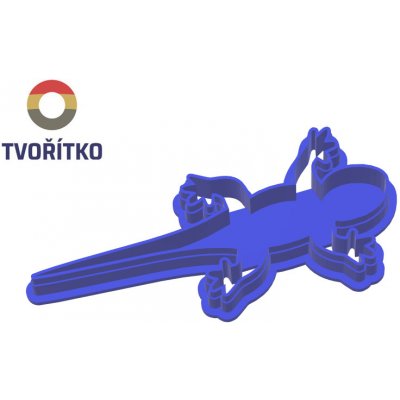 TVOŘÍTKO Mlok - obrysové vykrajovátko – Hledejceny.cz