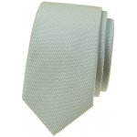 Avantgard Kravata Slim Lux 571-22440 eukalyptová – Zboží Dáma